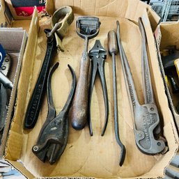 Crimping Tool, Pliers And Other Items