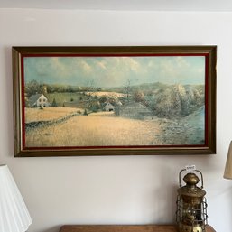 Large Wall Art Print 28' X 51' By Slotnik, 1967 (LR)