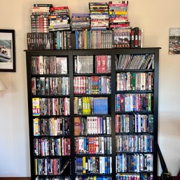 MASSIVE Collection Of DVDs, Blurays, VHS: Complete Series, Movies, All Genres, Vintage, Classics, Etc (office)