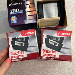 4 Boxes Of 2HD Diskettes *65342* (Office)