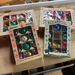 Vintage Shiny-brite Ornaments, And Others (Basement)