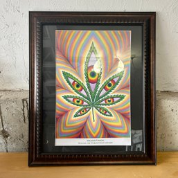 Framed Art 'higher Vision: Healing The World With Cannabis' (Mc)