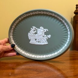 WEDGWOOD Jasperware Oval Plate (BR)