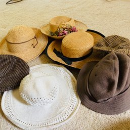 Hats! Straw Hat, London Fog Wool Hat & More! (MB)