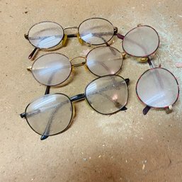 Four Pairs Of Vintage Glasses (Barn Downstairs)