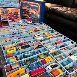 WOW! Rare Collection Of Over 100 Die Cast Vintage Matchbox Cars, 1950s 60s 70s 80s, LESNEY Matchbox, Etc  (up)