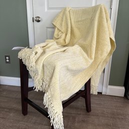 Super Soft Diane Jackson Cole 100 Percent Cotton Tight Weave Throw Blanket (HW)