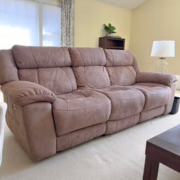 Motorized Reclining Sofa - Excellent Condition (living Room)