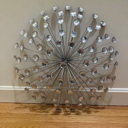 Funky Metal Bedazzled Burst Wall Decor (UP3)