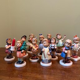 Twelve Assorted Goebel W Germany HUMMEL Figures, 1980s - 2000s (BR)