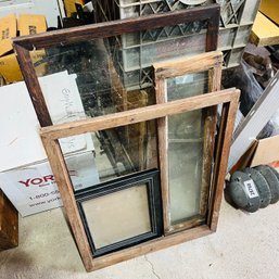 Wood Frames With Glass