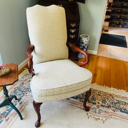 Vintage Upholstered Arm Chair No. 2 (Living Room)