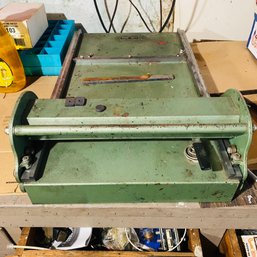 Vintage Morgan Line-O-Scribe 1411 Sign Machine (Basement Workshop)