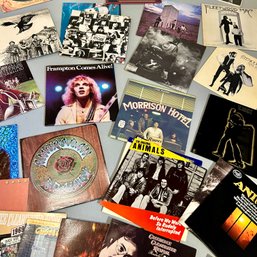 Amazing Classic Rock Vinyl Record Lot! Original Release 1970s, The WHO, The DOORS, Fleetwood Mac, CCR, Etc MB3