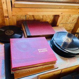 Assorted Vintage Records Lot (Barn Upstairs)