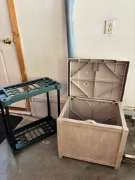 Yard Storage Box And Garden Tool Stand (Garage)