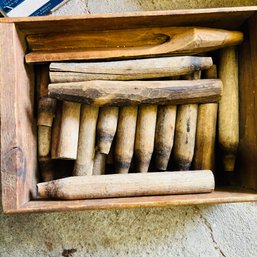 Vintage Wood Sap Taps