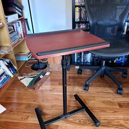 Adjustable Laptop Stand, Height And Horizontal Adjustments (office)