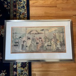 Signed Alice Valenstein Figural Abstract Print - See Description (DR)
