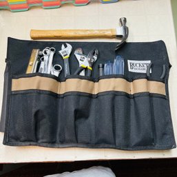 Canvas Bucket Tool Caddy With Tools (Basement)