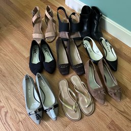 Great Lot Of Size 9 Women's Shoes, Heels, Including Anne Klein (UP2)