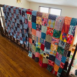 Pair Of Quilt Tops (upstairs - 48361)