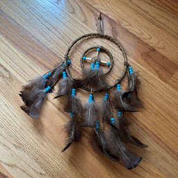 Dreamcatcher With Beads And Feathers (DR)