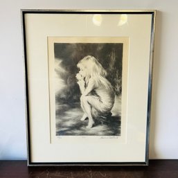 Signed Limited Edition Lithograph By Lawrence Beall Smith 'T.V.' (CD)