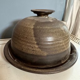 Pottery Dish With Lid (Living Room)