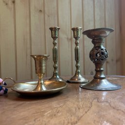 Candlestick Holder Lot (Porch)