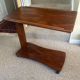 Handy Rolling Adjustable Sofa Table/Desk (LR)