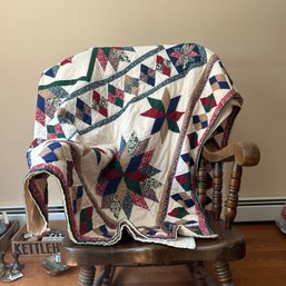 Gorgeous Handmade Patchwork Quilt (DR) 59642
