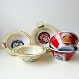 Misc Vintage Branded Cereal Bowls WHEATIES & KELLOGS