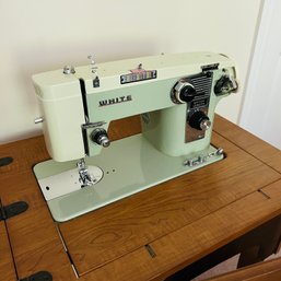 Vintage White Sewing Machine (Bedroom 1)