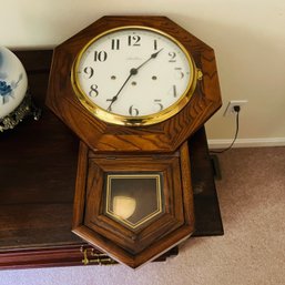 Vintage Seth Thomas Wall Clock (Bedroom 1)