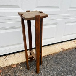 Vintage Wooden Plant Stand (CMH)