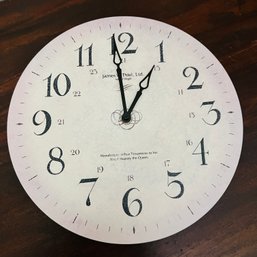 Battery Operated Wall Clock (Bedroom 1)