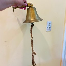Nice Brass Hanging Nautical Bell (kitchen)