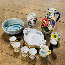 Assorted Chinaware And Ceramics - Botanical Gardens, Limoges, Signed Pieces, And More! (Attic)