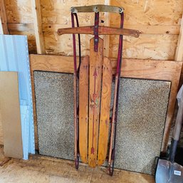 Antique Flexible Flyer Sled (Barn Upstairs)