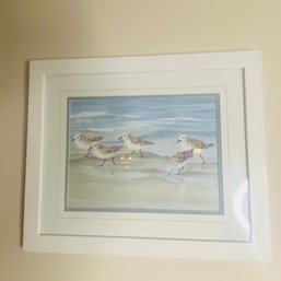 Jacqueline Penney Seaside Sandpipers Signed Print 18'x15' (BSMT)