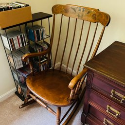 Vintage Hitchcock Rocking Chair (Bedroom 1)