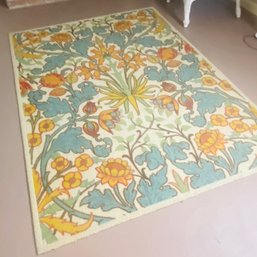 Beautifully Vibrant, Floral Themed 5' X 7' Nourison Area Rug (BSMT)