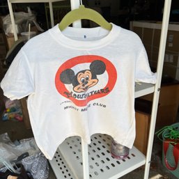 Vintage Mickey Mouse Club T-shirt - Toddler Sized (Loc. 9)