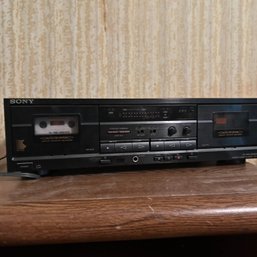 Vintage SONY Stereo Cassette Deck, Double Cassette Player (B1)