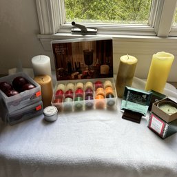 New And Used Candle Lot  (LR)