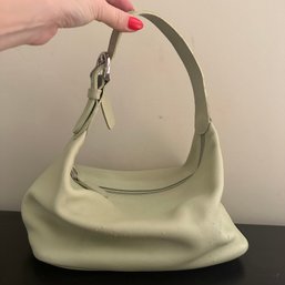 Fun Light Green COACH Handbag, Some Wear