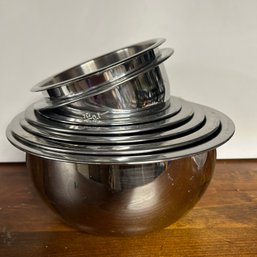 Metal Mixing Bowls (LEFT)