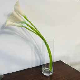 Faux Calla Lilies In Vase (KL)