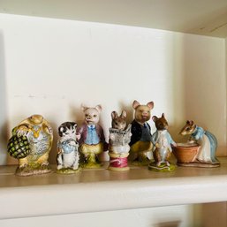 Vintage English Beswick Beatrix Potter Figures (LR)